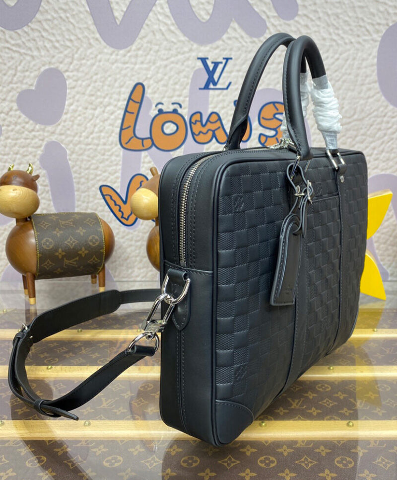 Louis Vuitton Porte-Documents Voyage NM N40444 Black